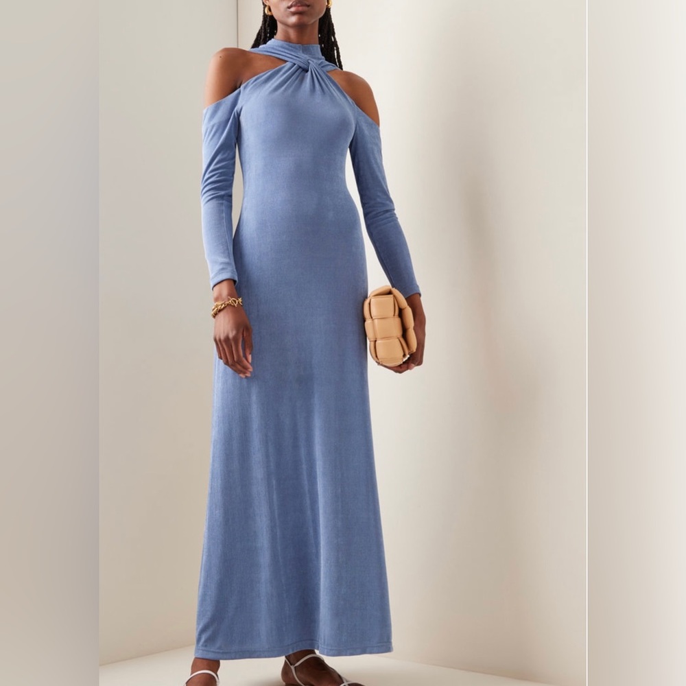 SOLD - please do not buy - Significant Other Blue Yara Maxi Dress (dry cleaned)